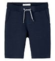 Shorts en Molleton Name It - Non - NkmHonk - Dark Sapphire