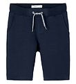 Name It Shorts en Molleton - Noos - NkmHonk - Dark Sapphire