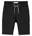 Shorts en Molleton Name It - Non - NkmHonk - Noir