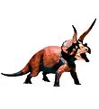 EoFauna - 13.5 x 20 cm - Triceratops Dominant