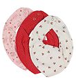 Pippi Baby Teething Bib - 3-Pack - True Red