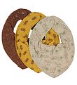 Pippi Baby Teething Bib - 3-Pack - Tortoise Shell