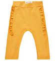 Minymo Sweatpants - York Yellow w. Ruffles