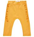 Minymo Jogginghosen - York Yellow m. Rüschen
