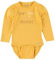 Minymo Bodysuit l/s - York Yellow