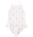 Polo Ralph Lauren Swimsuit - Classics - White w. Embroidery