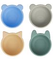 Liewood Bowls - Silicone - Malene - 4 pcs - Peppermint Multi Mi