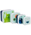 A Little Lovely Company Lunchbox Set - 4 pcs - Monsters