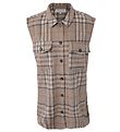 Hound Väst - Plaid - Sand m. Rutor