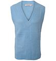 Hound Waistcoat- Knitted - Light Blue