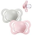 BIBS Supreme+ Dummies - 2-Pack - Size 2 - Symmetrical - Haze/Blo