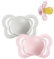 BIBS Supreme+ Schnuller - 2er-Pack - Gr. 2 - Symmetrisch - Haze/