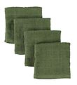 Pippi Gant de toilette - 4 Pack - 27x27 - Deep Lichen Green