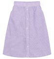 Grunt Skirt - Joan Chack Midi - Light Purple Checkered