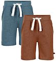 Minymo Shortsit - 2 kpl - toffee/Vedenvihre