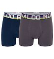 Ronaldo Boxershorts - 2-pack - Mrkgr/Marinbl