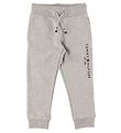 Tommy Hilfiger Jogginghosen - Essential - Organic - Graumeliert