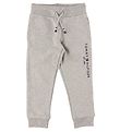 Tommy Hilfiger Sweatpants - Essential - Organic - Grey Melange