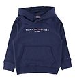 Tommy Hilfiger Kapuzenpullover - Essential - Organic - Twilight