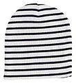 Racing Kids Muts - 2-lag - Wit/Navy m. Strepe