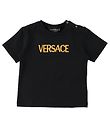 Versace T-shirt - Medusa - Black/Gold