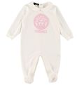 Versace Pyjamahaalari - Medusa - Valkoinen/Baby Pink