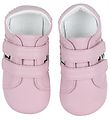 Versace Leren Slippers - Baby Pink