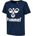 Hummel T-paita - Kuusikymment - Laivastonsininen