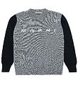 Marni Pullover - Wolle - Graumeliert/Navy