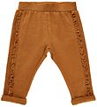 Minymo Pantalon de Jogging - Vitr Ginger av. Franges