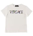 Versace T-shirt - Vit m. Flerfrgad