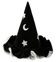 Meri Meri Maskeradkläder - Spets hatt - Svart/Silver