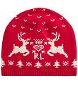 Polo Ralph Lauren Mütze - Baumwolle/Wolle - Classics - Rot m. Mu