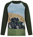 Minymo Blouse - Forest Night w. Tractor