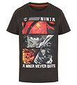 LEGO Ninjago T-shirt - Grey w. Print