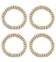 Kknekki Haarschmuck - 4er-Pack - Beige