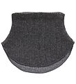 Melton Neck Warmer - Wool/Cotton - 2-layer - Grey Melange