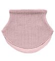 Melton Neck Warmer - Wool/Cotton - 2-layer - Pink