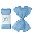 By Str Baptism Ribbon w. Bow - Satin - Double Bow - Light Blue