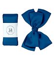 By Stær Baptism Ribbon w. Bow - Satin - Double Bow - Navy