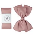 By Str Baptism Ribbon w. Bow - Satin - Double Bow - Antique R