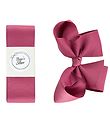 By Str Baptism Ribbon w. Bow - Victorian Rose