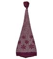 Minymo Weihnachtsmütze - Strick - Pixie - Fig m. Muster/Quaste