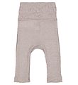 MarMar Trousers - Wool - Pointelle - Piva - Soft Dove