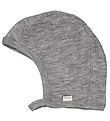 MarMar Baby Hat - Wool - Hoody - Grey Melange