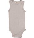 MarMar Body ohne rmel - Wolle - Pointelle - Bini - Soft Dove