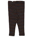 Wheat Leggings - Rib - Midnight Blue Stripe