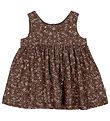 Wheat Kjóll - Pinafore Wrinkles - Dark Army Blóm