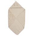 Pippi Baby Hooded Towel - 83x83 cm - Sandshell