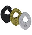 Pippi Baby Teething Bib - 3-Pak - Green Moss